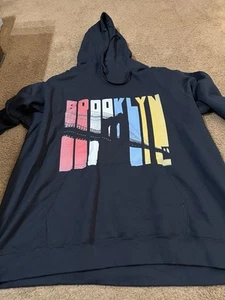 Port & Company BROOKLYN Hoodie Men's 2XL Long Sleeve Hood Sweatshirt XT63415 NEW - Picture 1 of 8