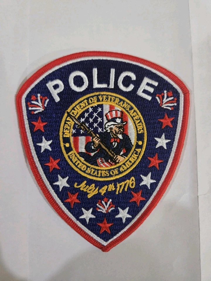 Parches coleccionables de oficiales de policía del Departamento de Asuntos de Veteranos Foto 1 de 1