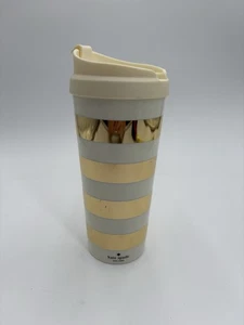 Kate Spade Reisebecher Goldstreifen – 16 Unzen, BPA-frei - Bild 1 von 10