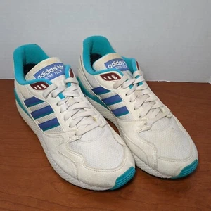 Herren Größe 9 - Adidas Ultra Tech Real Lilac B37916 blau weiß Laufschuhe - Bild 1 von 8