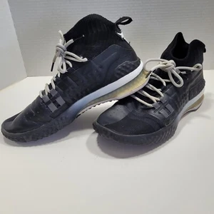 UNDER ARMOUR Poject Rock 1 Training Shoes size 11 Black Sneaker - Picture 1 of 9