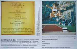 Imagen 59 Huberty Olympia 1972 salto de longitud Rosendahl BRD Yorgova Bulgaria Suranova - Imagen 1 de 1