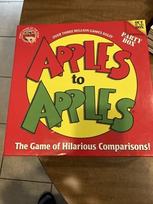 Apples to Apples Party Box Game Out of the Box 2007 Cards Family Party - Image 1 of 4