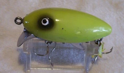VINTAGE SRIKE KING SPENCE SCOUT WOOD LURE 3/22/21AL  2-3/8"  GREAT COLOR - Image 1 of 3