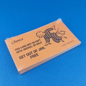 Monopoly Michael Graves Chance Cards Replacement Game Piece Factory Sealed - Picture 1 of 4
