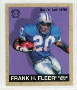 1997 Fleer Goudey BARRY SANDERS #102 mini INSERT CARD CHASE - Picture 1 of 2