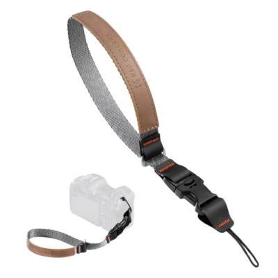 K&F Concept Wrist Strap Adjustable 7.5-16.5cm width-20mm KF13.116 Brown - Image 1 of 4