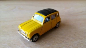 WELLY - RENAULT 4 L         YELLOW            1/64 APROX *NEW* - Picture 1 of 6