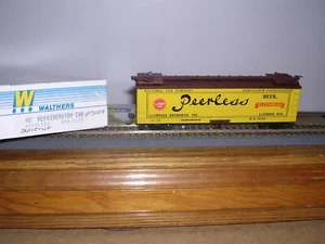 WALTHERS #2475  Peerless Beer 40' Wood Reefer #3004 Built-up w/Kadees  H.O. - Picture 1 of 1