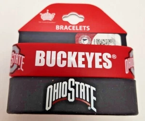 NCAA Fan Bracelet Set of 2 - Picture 1 of 40