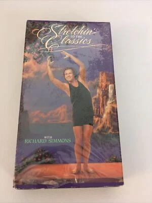 Stretchin' To The Classics Richard Simmons VHS  Untested Foto 1 de 3