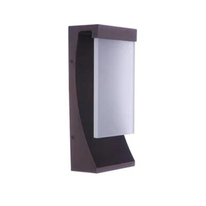 Craftmade Vault 1Lt 15" LED Outdoor Wall Mount, Bronze/Frosted - ZA5814-ABZ-LED - Picture 1 of 1
