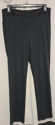 Womens size 14 Grace Elements Black Knit Palazzo Pants - Image 1 of 4