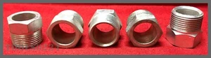 105x10 Weatherhead 5/8" OD Steel Tube Nut Lot of 5 - Picture 1 of 3