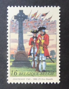 Belgium 1995 250th Ann Battle Fontenoy Soldier SG3266 MNH UM unmounted mint - Bild 1 von 1