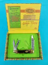Schrade Classic SCH7 ​Cigar Box Tobacco Folding Pocket Knife