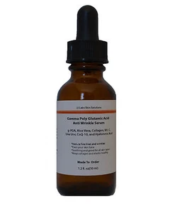 Anti Wrinkle Serum with Gamma Poly Glutamic Acid,Aloe Vera,Collagen, Vit.C, HA - Picture 1 of 1