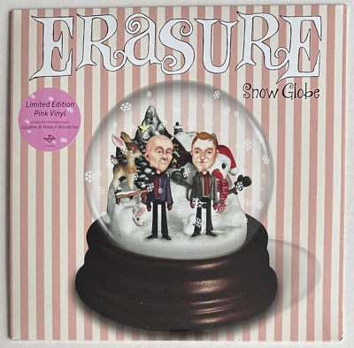 ERASURE * SNOW GLOBE * LIMITED PINK VINYL LP * BN&M! * BELL / CLARKE - Image 1 of 4