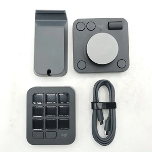 Logitech MX Creative Console, 9 Customizable LCD Keys, Stream Deck Accessories - Afbeelding 1 van 4