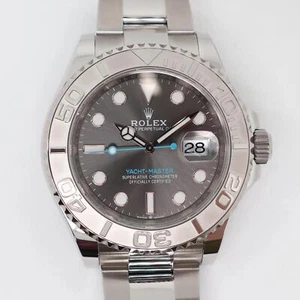 2024 New Rolex 126622 Yacht-Master 40mm Platinum Steel Rhodium Automatic Watch - Picture 1 of 13