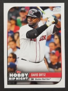 David Ortiz 2024 Topps Hobby Night Baseball Card #18 (NM) - Picture 1 of 2