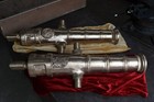 Replica Revolutionary War, Napoleonic swivel gun signal cannon. Brass casting.