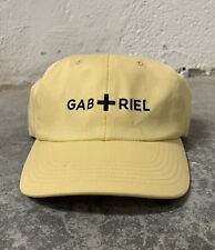 GAB + RIEL USA Made Yellow Adult Strapback Adjustable Cap