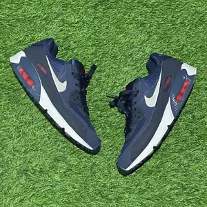 Nike Air Max 90 Sneakers Uomo Essential Midnight Navy AJ1285-403 Taglia 8,5 Usate - Foto 1 di 7