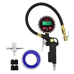 Milton® Digital Tire Inflator / Pressure Gauge, 0-250 PSI, 14" Air Hose, Lock-on - Picture 1 of 11