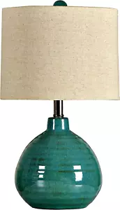 720354119691 Table Lamp, Turquoise - Picture 1 of 1
