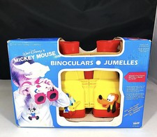 UPC 045782087191 product image for VINTAGE  ILLCO WALT DISNEY MICKEY MOUSE, PLUTO TOY BINOCULARS NEW! | upcitemdb.com