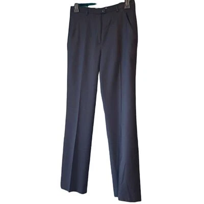 Miu Miu High Rise Wool Pants Virgin Wool Trousers Sz 2 - Image 1 of 4
