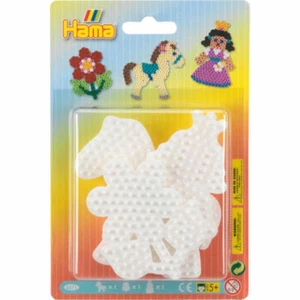 Hama Bügelperlen Blister 3 Stiftplatten Prinzessin/Blume/Pony - Bild 1 von 1