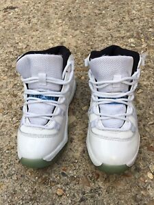 Jordan 11 Retro Legend Blue 2014 White boys Athletics sneakers shoes size 11c
