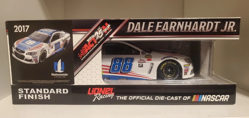 Dale Earnhardt Jr # 88 HMS 2017 Nationwide Patriotic 1/24 Action