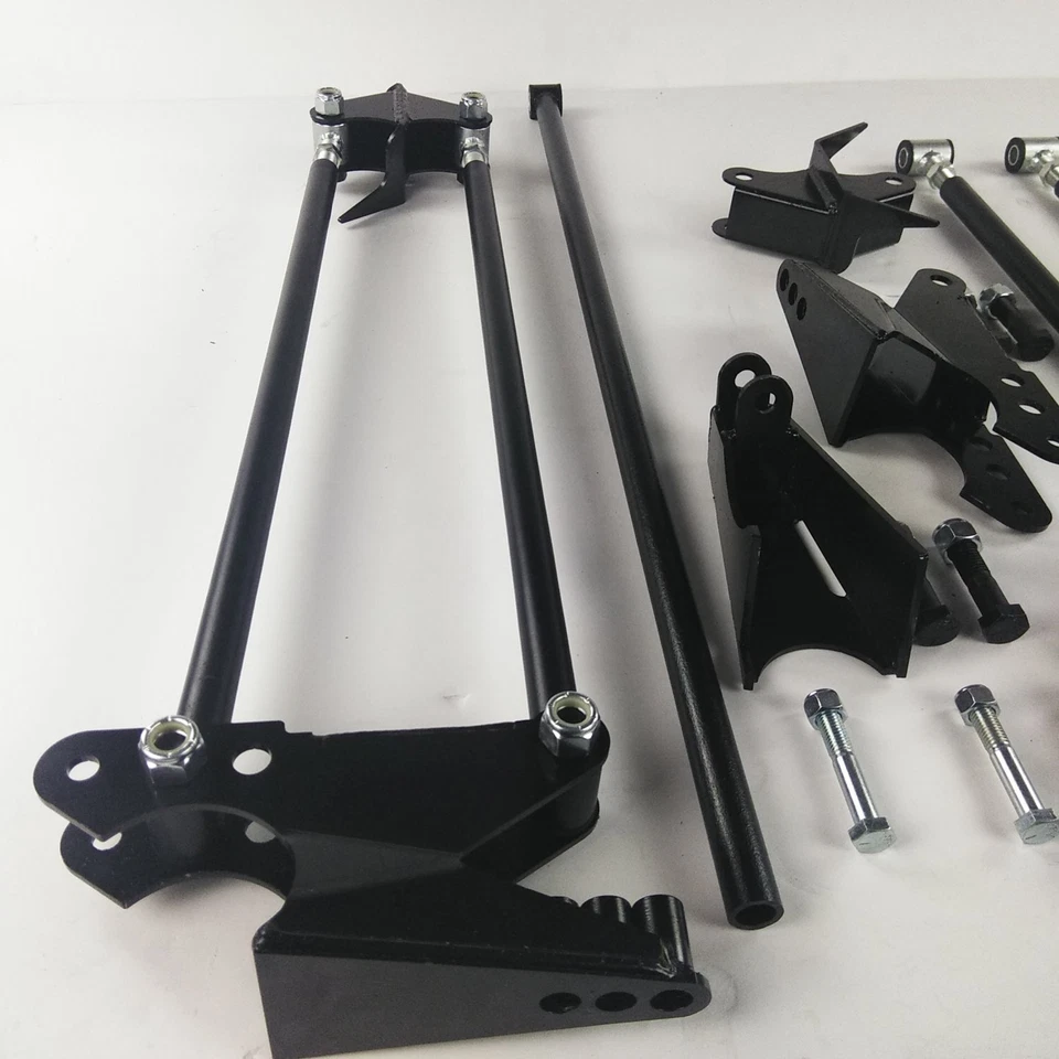 Kit de cuatro 4 eslabones de suspensión trasera paralela para Pontiac 48-54 se adapta a amortiguadores qa1 Foto 1 de 4