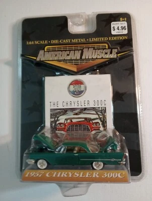 ERTL American Muscle 1957 克莱斯勒 300C 限量版开口后备箱/木头 ig — 第 1/2 张图片