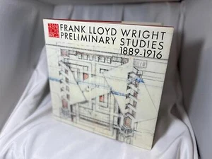 Frank Lloyd Wright Preliminary Studies Book 1889-1916, First Edition Hardcover, - Foto 1 di 6
