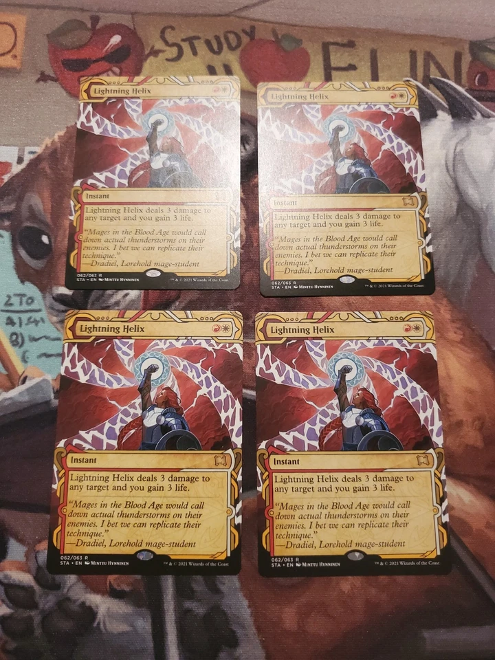 MTG Lightning Helix Strixhaven: Mystical Archives X4 - Image 1 of 1