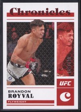 2023 Panini Chronicles UFC Red #5 Brandon Royval 105/199