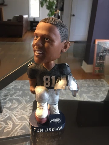 Tim Brown, Oakland Raiders 2001 Bobblehead Cover