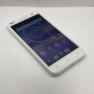 Alcatel U5 HD 5047Y 8GB (Tesco Mobile) White 4G 13MP Android 7 - Picture 1 of 8