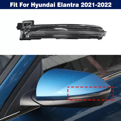 LED Left Rearview Side Mirror Turn Signal Light For Hyundai Elantra 2021-2022 - Image 1 of 4