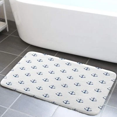 Anker Badteppich Badvorleger Badematte Badmatte Duschvorlage Bad Teppich - Bild 1 von 4