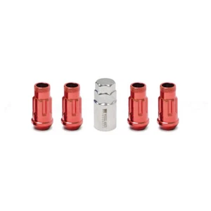 Monster Lug Locking Wheel Nuts M14x1.5 RED FITS: FK2 FK8 FL5 - 33002R - UK STOCK - Picture 1 of 4