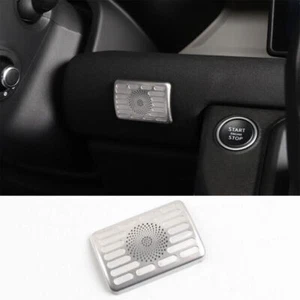 Cubierta de micrófono de control medio de titanio plateado para Defender 110 2020-2022 - Imagen 1 de 6