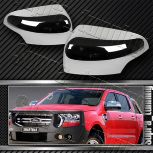 Chrome Side Mirror Covers Overlay W/ Turn Signal Cut For 2019-2023 Ford Ranger - Picture 1 of 5
