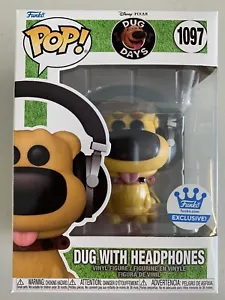 Dug with Headphones 1097 ~ Disney/Pixar: Dug Days ~ Funko Pop Vinyl ~ Funko Excl - Picture 1 of 6