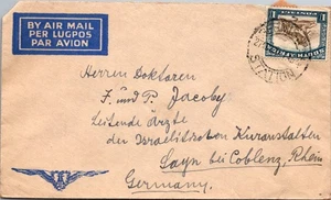 GOLDPATH: South Africa Airmail 1937 to Germany CV877_P08 - Picture 1 of 2