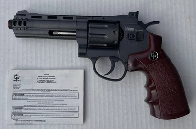 Game Face GF600 6mm BB CO2 Powered 8 Shot Airsoft Revolver Crosman - Image 1 of 4